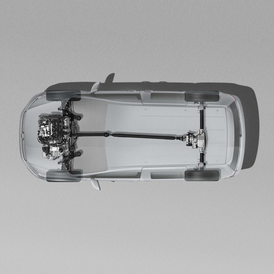 Как работает 4MOTION Volkswagen Caddy